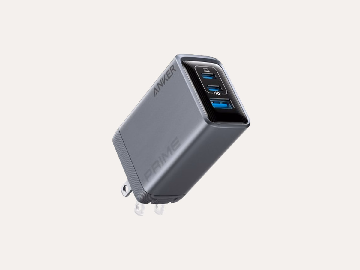 Anker Prime 100W three-port GaN wall charger